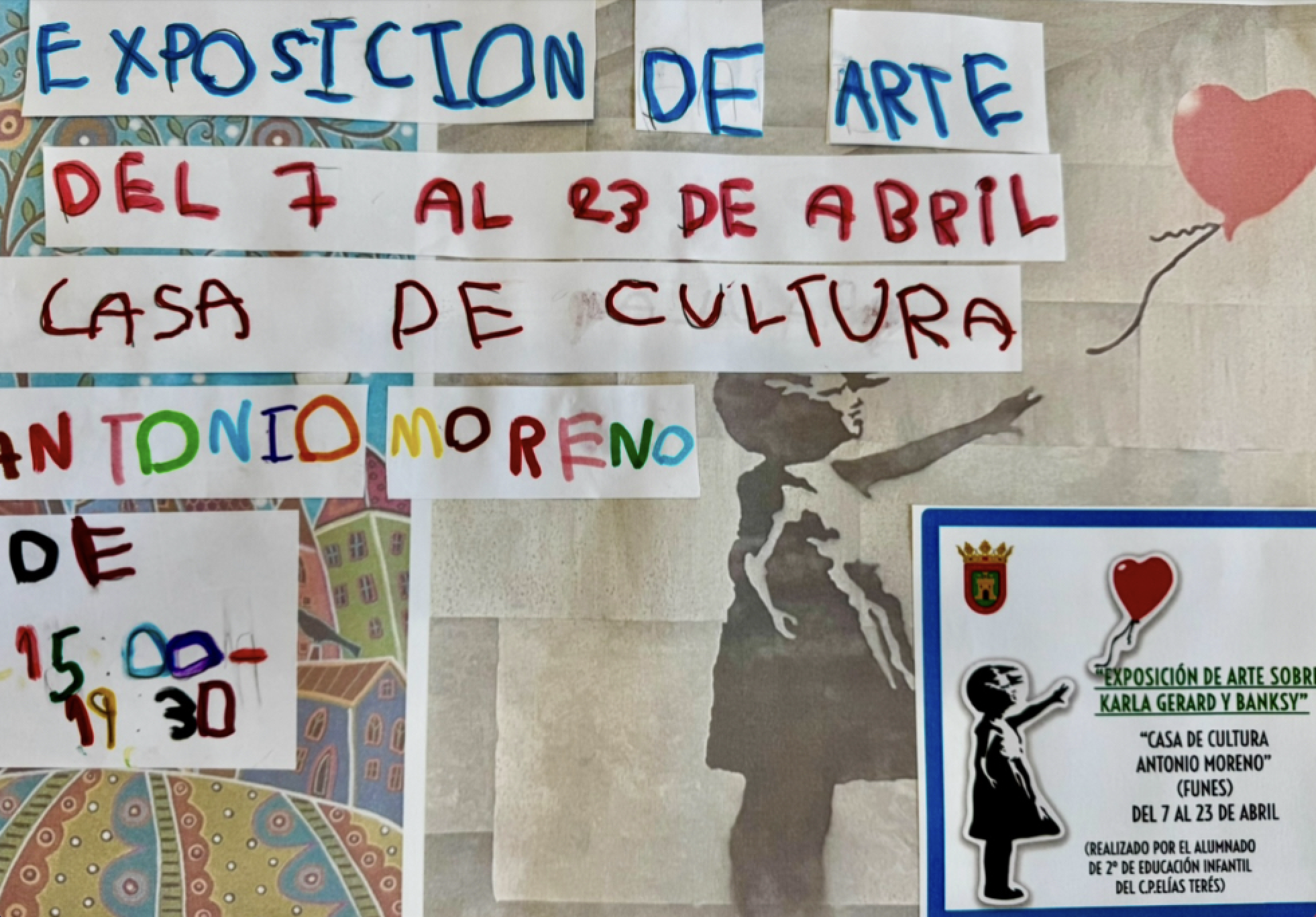 EXPOSICIÓN DE ARTE 2º DE EDUCACIÓN INFANTIL